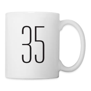 35 - Mug blanc - blanc - Droite