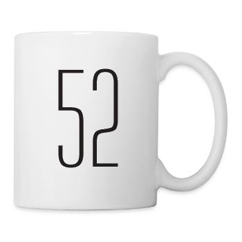 52 - Tasse - Weiß - Rechts