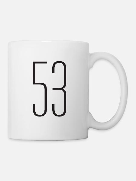 53 - Tasse - Weiß