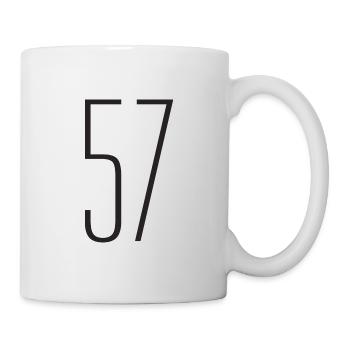 57 - Tasse - Weiß - Rechts