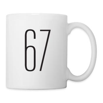 67 - Mug blanc - blanc - Droite