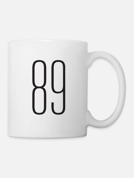 89 - Tasse - Weiß