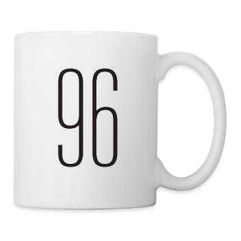 96 - Tasse - Weiß - Rechts