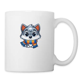 Winterwolf - Tasse - Weiß - Rechts