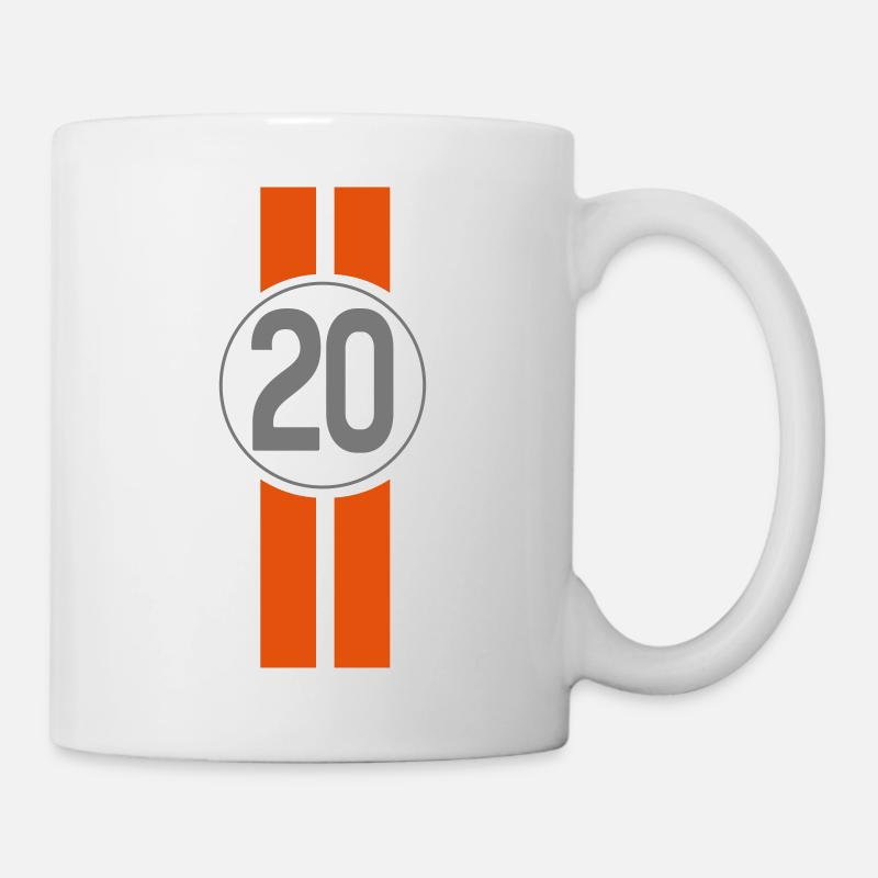 Number 20 - Mug blanc - blanc