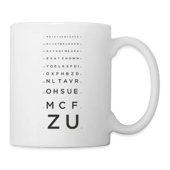 tableau-ophtalmo - Mug blanc - blanc - Droite