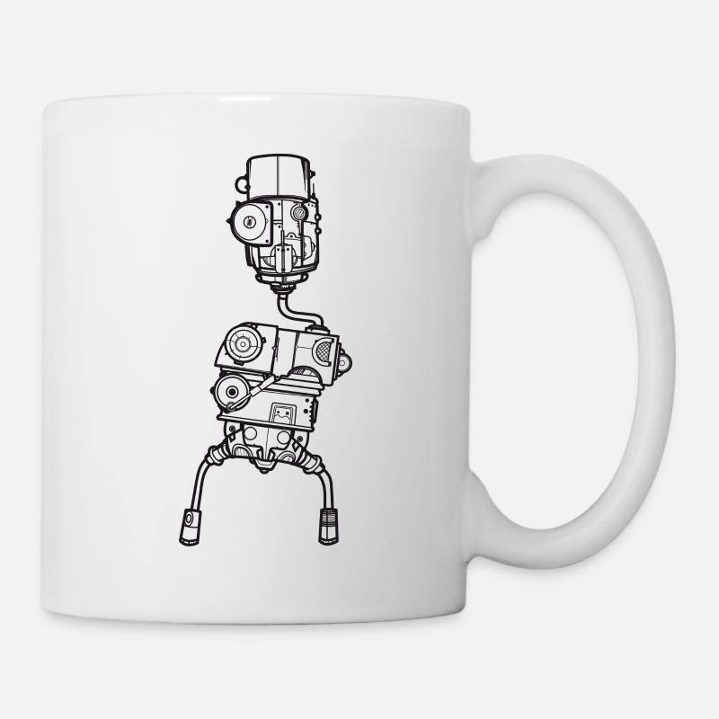 Dancing Wankelbot 83 - Tasse - Weiß