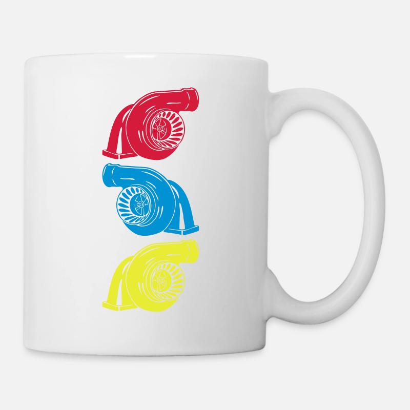 Turbo 3 er - Mug - white