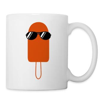 Eis am Stiel - Tasse - Weiß - Rechts