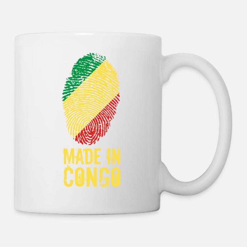 Made In Congo / Congo - Mug blanc - blanc
