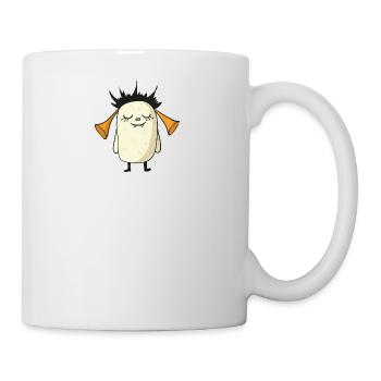 Funny Horror Gift Halloween Trumpet Monster - Mug - white - Right