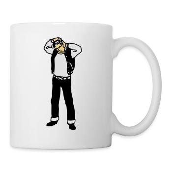 Rockabilly Boy - Mug - white - Right