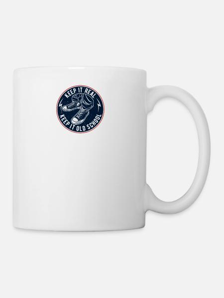 Gardez-la vieille école - Mug blanc - blanc