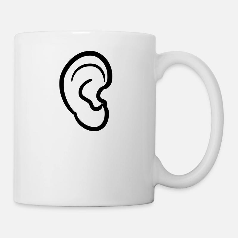 ear - Mug - white