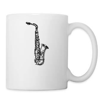 saxophone - Mug - white - Right