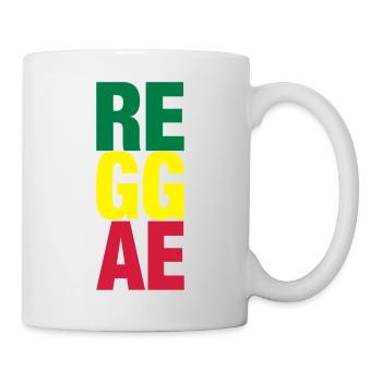 reggae - Mug blanc - blanc - Droite