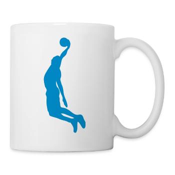 basketball dunk player3 - Mug - white - Right