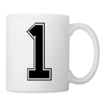 No 1 - Tasse - Weiß - Rechts