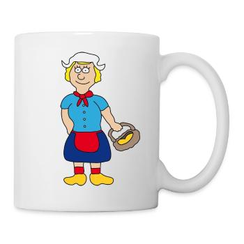 Hollande - Mug blanc - blanc - Droite