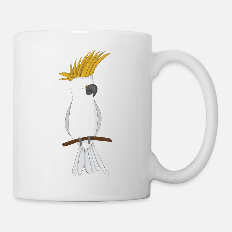 Kakadu - Tasse - Weiß