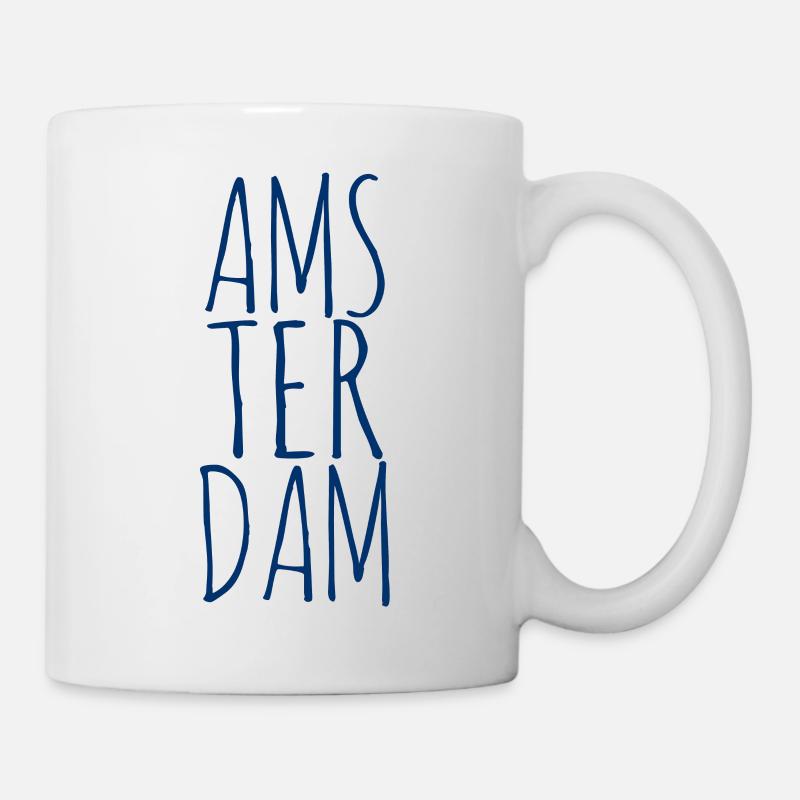 Amsterdam millésime - Mug blanc - blanc