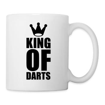 king_of_darts__f1 - Mug blanc - blanc - Droite