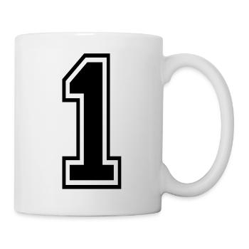 1 - Tasse - Weiß - Rechts