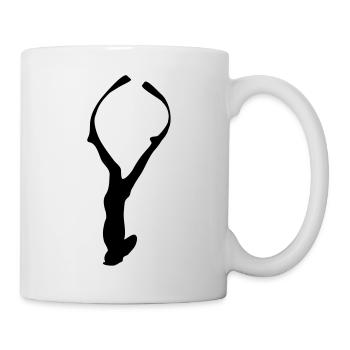 Apnoe - Tasse - Weiß - Rechts