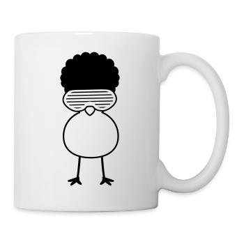 Funky Chick - Mug blanc - blanc - Droite