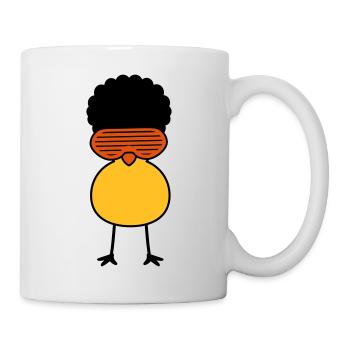 Funky Chick - Mug blanc - blanc - Droite
