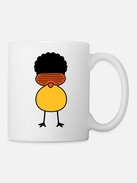 Funky Chick - Mug - white