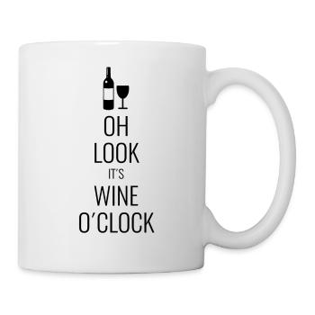 Oh Look It's Wine O clock - Mug - white - Right