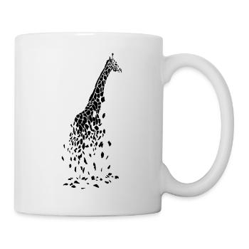 Résumé de girafe - Mug blanc - blanc - Droite