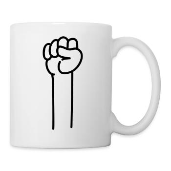 Rebellion - Tasse - Weiß - Rechts