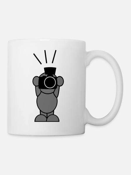 little photographer - Mug - white