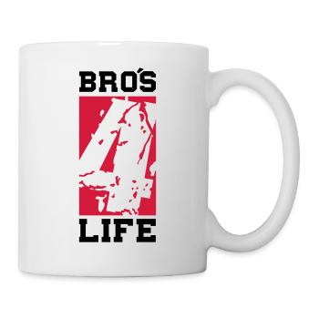 bros_4_life_cb2 - Tasse - Weiß - Rechts