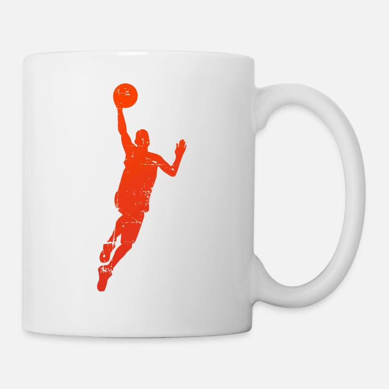 basketballer - Mug blanc - blanc