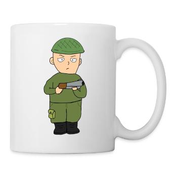 JanneMasa-Logo - Tasse - Weiß - Rechts