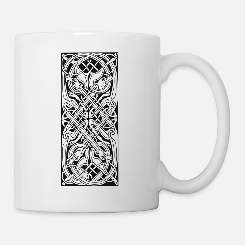Keltisches Symbol 163 - Tasse - Weiß