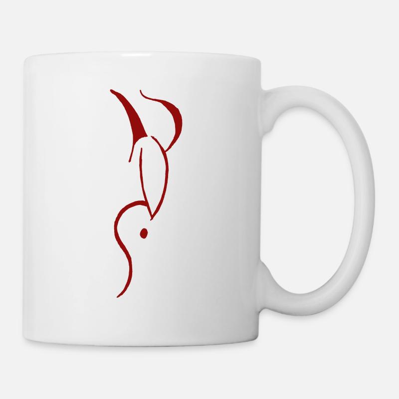 Devil red - Mug - white