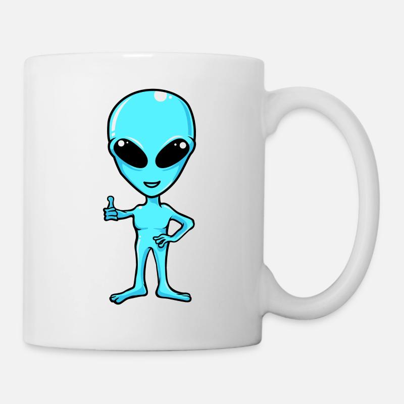 Alien - Tasse - Weiß