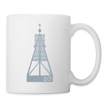 Cuxhaven kugelbake ancre coeur maritim cuxhvn - Mug blanc - blanc - Droite