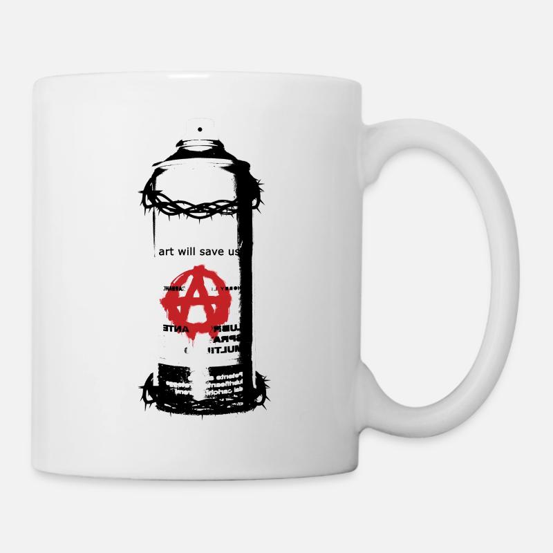 Anarchie - Tasse - Weiß