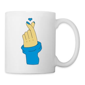 Love U Korean - Mug - white - Right