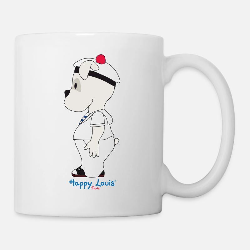 Happy Louis - MATELOT - Mug blanc - blanc