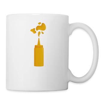 Envoyer la sauce mayo - Mug blanc - blanc - Droite