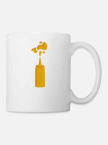 Envoyer la sauce mayo - Mug blanc - blanc