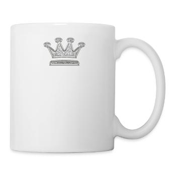 Crown Silver Birthday Wedding Anniversary JGA - Mug - white - Right