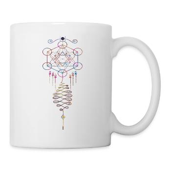 Unalome Magie - Tasse - Weiß - Rechts
