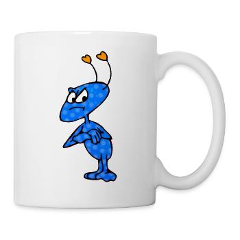 Mag-Mich-Malé - Mug blanc - blanc - Droite